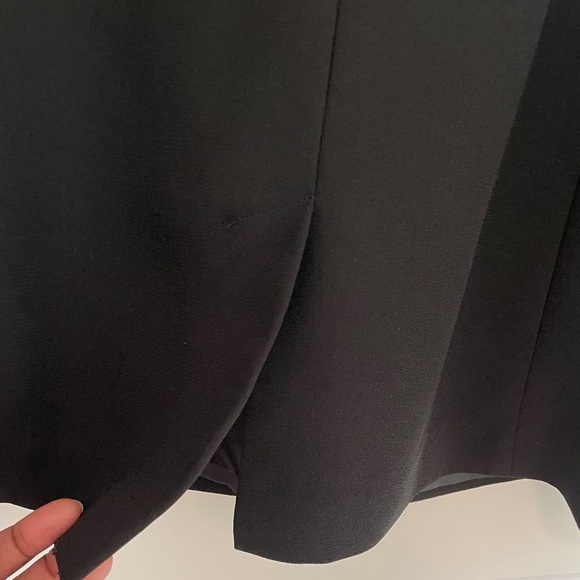 Karen Scott 2PC Suit VNeck Collarless Button Down Jacket & Sleeveless Dress Sz14 - Picture 8 of 12